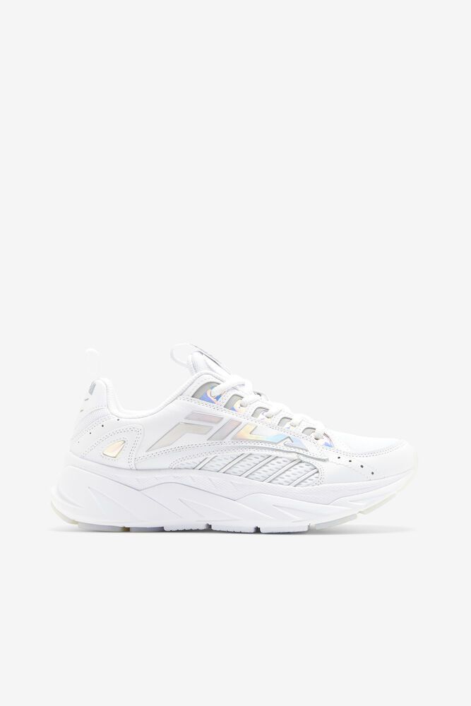 Fila Surefire Iridescent White Sneakers Womens - NZ 71540-SUEM